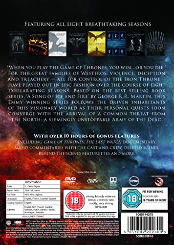 Game of Thrones: The Complete Series [DVD] [2011] [2019]