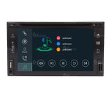 Autorradio Universal 2 DIN Android GPS Bluetooth WiFi Dab USB Pantalla táctil Full HD 6,2" procesador de 8 núcleos y comandos de Voz