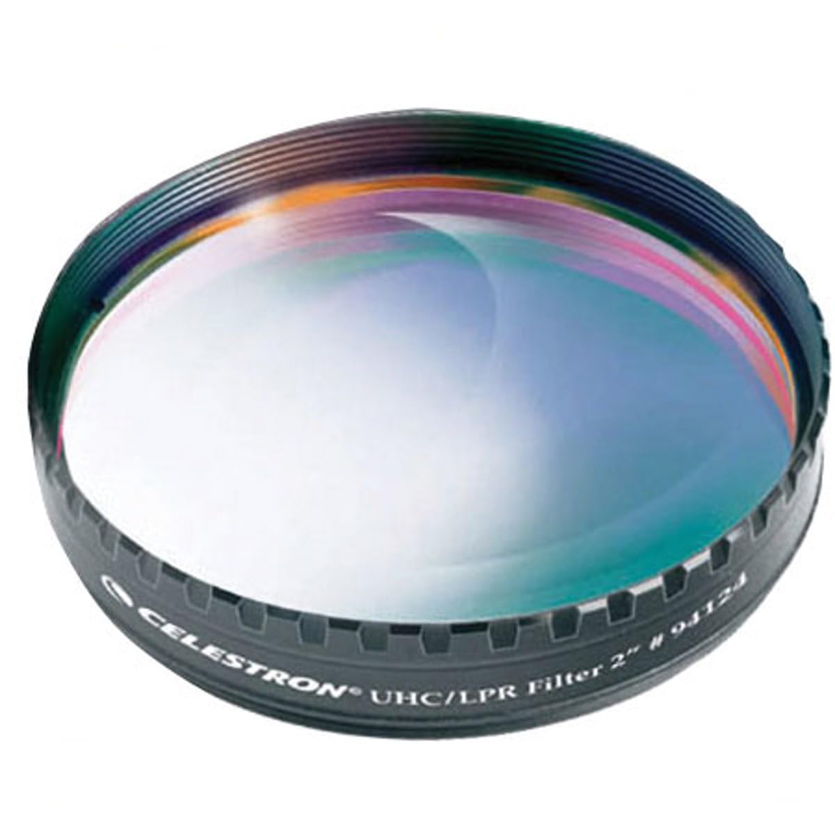 Celestron 94124 Filtro UHC/LPR de 2 Pulgadas con revestimientos dieléctricos Multicapa: Optimiza Las características espectrales y ópticas para una Mejor visión Celeste, Negro