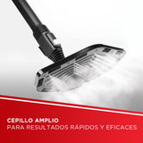 Polti Vaporetto Smart 120, Limpiador a Vapor con Caldera, 4 Bares de Presión, Potencia Máxima 1500 W, Depósito Extraíble de 2 L, Calentamiento en 2 Minutos, 14 Accesorios incluidos, Blanco y Negro