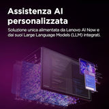 Lenovo Yoga Tab Plus, Tableta AI, 12,7 Pulgadas 144 Hz 3K, procesador Snapdragon 8 Gen 3, 16 GB de RAM, 256 GB de Memoria, WiFi 6, Tableta Android 14, Tab Pen Pro y Teclado incluidos - Seashell