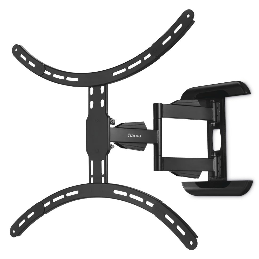 Hama | Soporte para TV (Soporte Giratorio, basculante, Extensible, 191 cm (75") hasta 45 kg) Color Negro