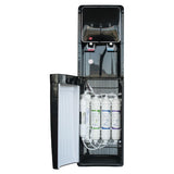 Fuente de Agua de ósmosis inversa de 5 etapas: Modelo Eco-Standard Black Cooler RO 2T. Filtro en línea estándar. Salida de Agua fría y Natural o fría y Caliente. Bbagua.