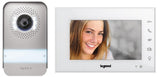 LEGRAND EASYKIT WiFi, Kit de Videoportero Conectado, 2 hilos, Monitor a color de 7" y Placa de Calle Cámara Gran Angular, Control Mediante App, 1 o 2 Unidades Familiares, Blanco, 360910