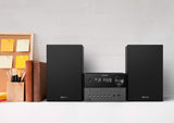 Philips Micro Music System with Bluetooth/HiFi System, Dab+, FM Radio, USB, CD Player, MP3, Bass-Reflex Speakers, Digital Sound Control, 18 W Audio TAM3505/12