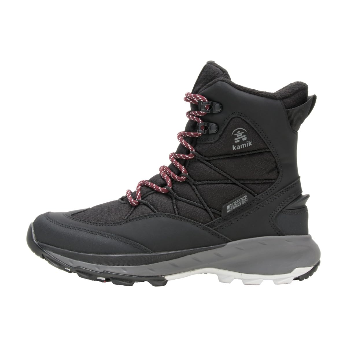 Kamik Trekice, Zapatos de Senderismo Mujer, Black Blk, 37 EU