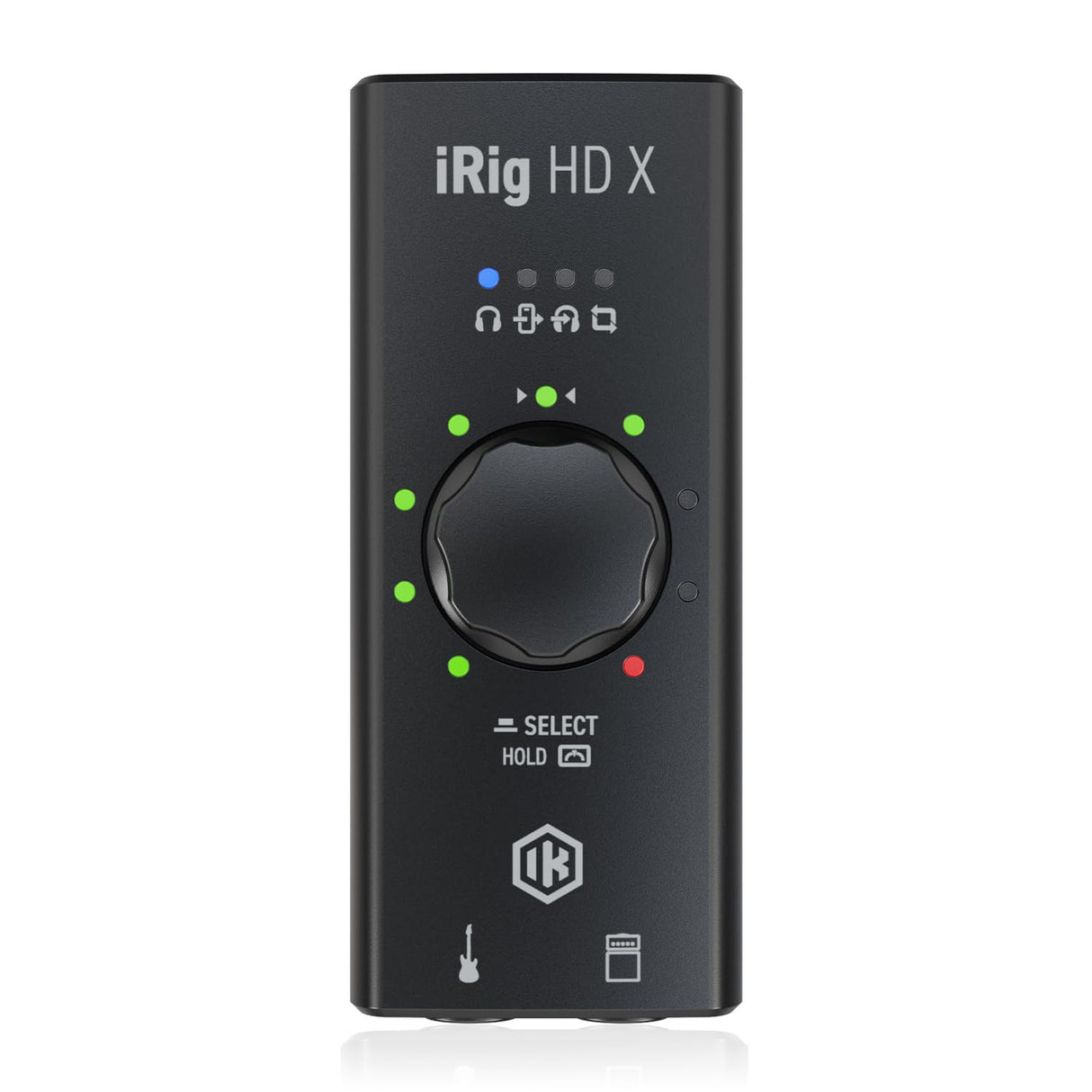 iRig HD X interfaz de audio de guitarra para iPhone, iPad, Mac, iOS y PC con USB-C, Lightning y cables USB y grabación de música de 24 bits, 96 kHz