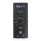 iRig HD X interfaz de audio de guitarra para iPhone, iPad, Mac, iOS y PC con USB-C, Lightning y cables USB y grabación de música de 24 bits, 96 kHz
