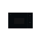 AEG OS5MG20EB Horno Microondas Integrable, 20 L, 800 W, Función Grill, Display LED Táctil, Apertura Electrónica, Color Negro con Acabado Inox Antihuellas