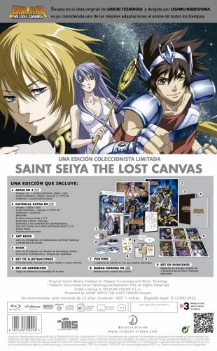 Saint Seiya: The Lost Canvas. Edición Coleccionista A4 Bluray [Blu-ray]