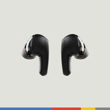 Skullcandy Rail Auriculares In-Ear Inalámbricos, 42 h de Autonomía, Skull-iQ, con Alexa Habilitada, Micrófono, Compatibles con iPhone Android y Dispositivos Bluetooth - Negro