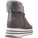 Geox D Kency B, Zapatillas, Dk Stone, 39 EU