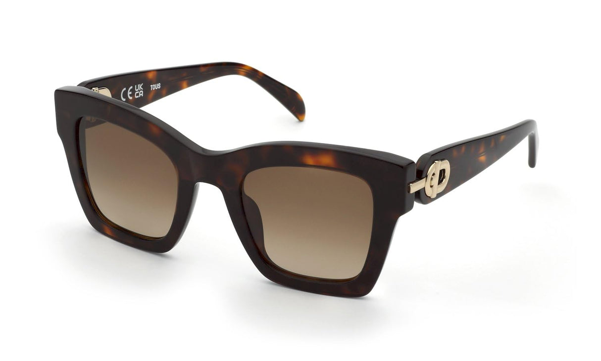 TOUS STOC42 Gafas, Shiny Dark Havana, 50 para Mujer