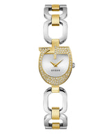 GUESS Reloj Analógico para Mujer'S de Cuarzo con Correa en Acero Inoxidable GW0683L6