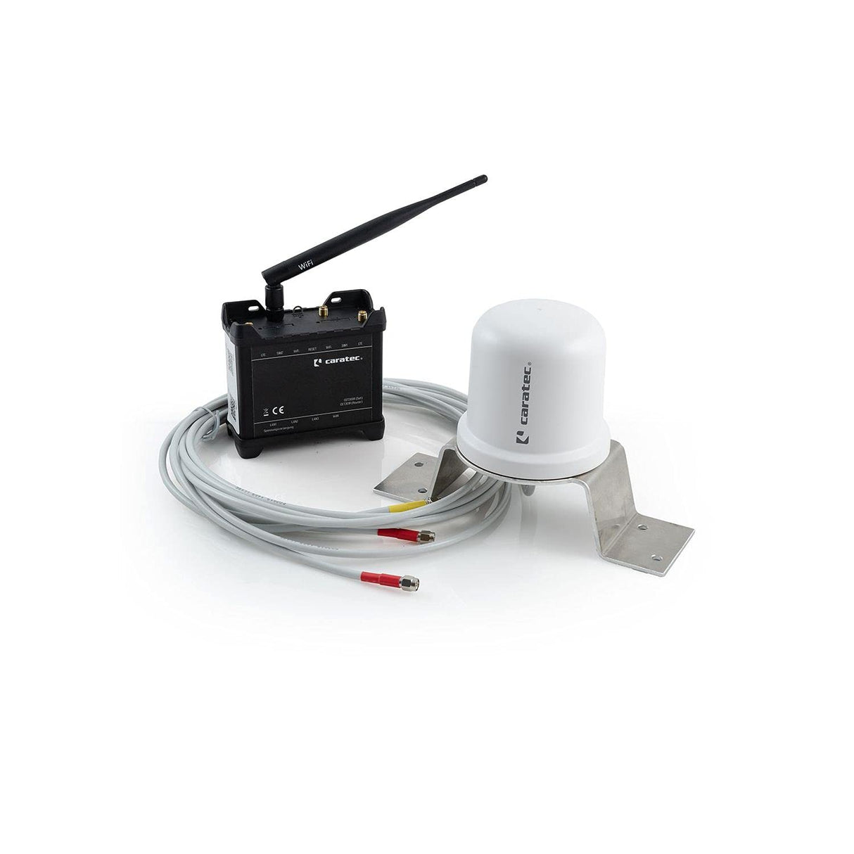 Caratec Electronics CET300R Set de Router para caravanas Bianco