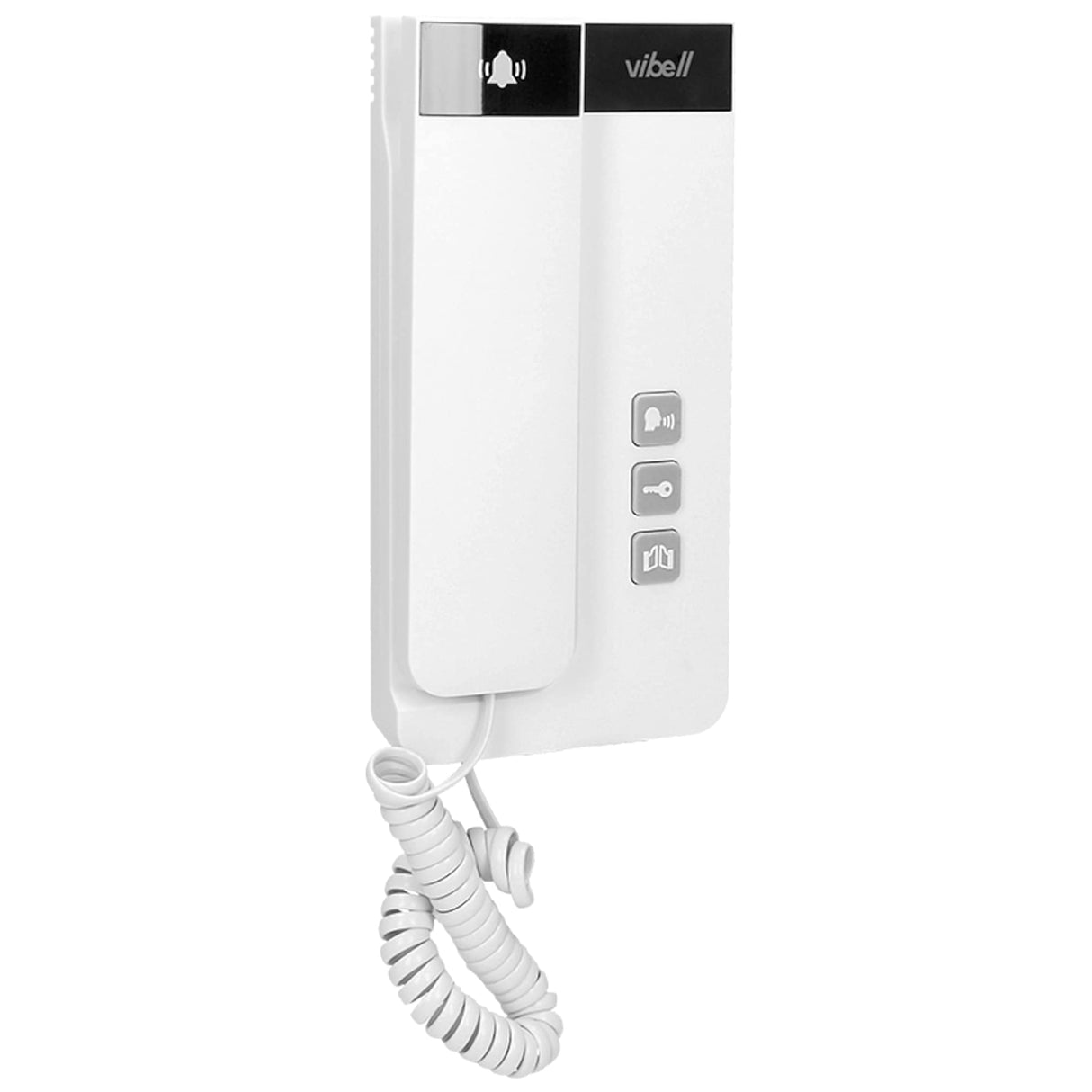 Vibell SALEM MULTI - Sistema de intercomunicación bifamiliar para control de volumen - Control de puerta y auricular magnético