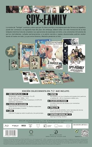 Spy Family Temporada 1 parte 2 episodios 13 a 25 Bluray Coleccionista [Blu-ray]