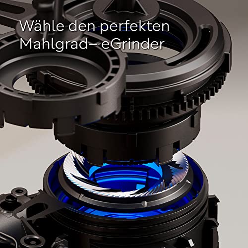 SIEMENS Máquina automática de café EQ900 TQ903D03, control por aplicación, pantalla táctil intuitiva, modo barista, AromaBoost, reducción de ruido, trituradora premium, limpieza automática de vapor,