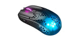 Xtrfy MZ1 Wireless, Ratón Inalámbrico Ultraligero de Gaming, 2.4 GHz RF, Forma Única para Apuntar de Manera Óptima, Iluminación RGB, Recargable, Negro