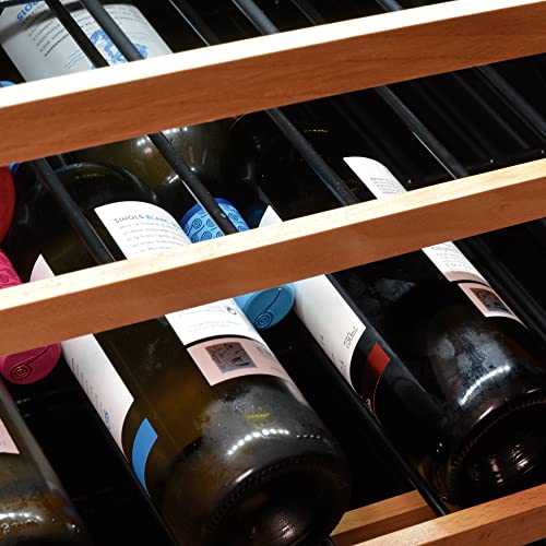 Cata | Vinoteca |Modelo VI 54024 X | Vinoteca no Frost de Encastre | Capacidad para 28 Botellas | Ancho de 60 cm | Clase de Eficiencia nergética G | Con Soportes Regulables para la Altura