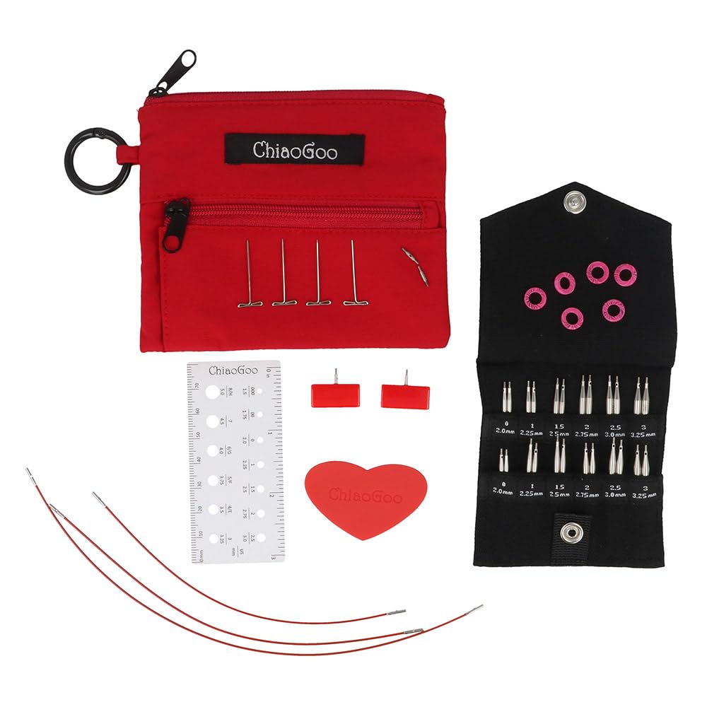 ChiaoGoo TWIST Lace short combo pack 5+8cm 2.00-3.25mm - 1pc
