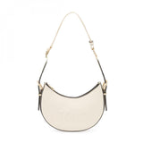 TOUS Bolso Hombro-Band M Brenda Beige, Baguette para Mujer, Blanco