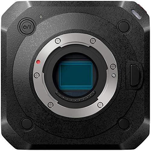 Panasonic Lumix DC-BGH1 - Cámara Box, Montura L, Sensor de Formato Completo de 24MP, transmisión en Vivo, producción de películas, utilizable con Drones, Color Negro