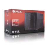 NGS FORTRESS1500V2 - Sistema de Alimentación Ininterrumpida SAI, Off Line UPS 1200 VA, Tensión Constante de Salida 720W para 4 Enchufes Schuko