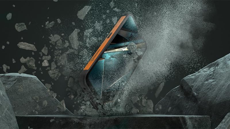 Hammer Iron Steel Lite sin Contrato Robusto, Resistente al Agua, Dual SIM, Potente batería de 6500 mAh, 64GB + 4GB RAM, Android 14, cámara 13 Mpx con Sensor de visión Nocturna, 300 Horas en Espera