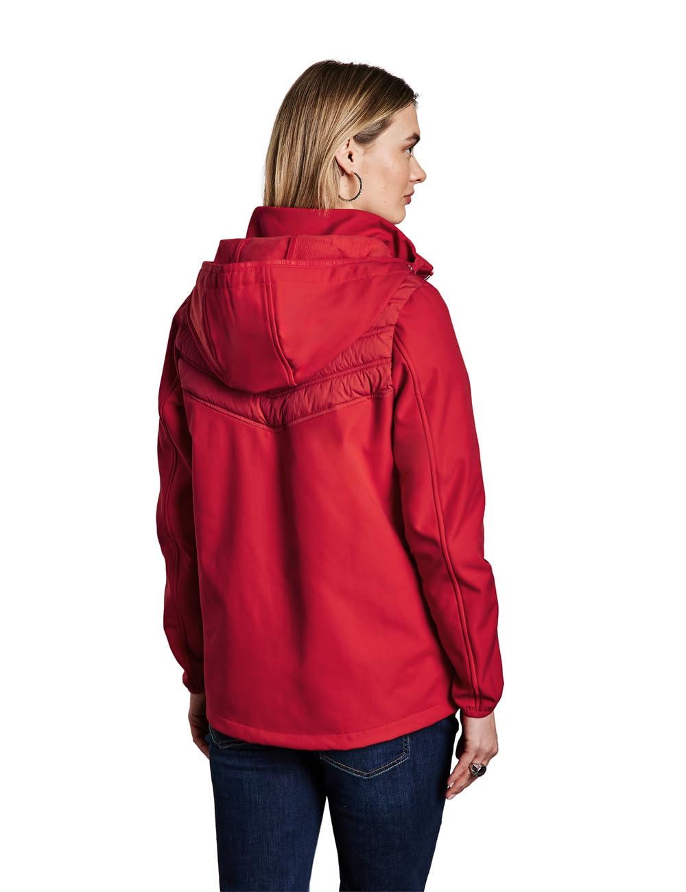 STREET ONE A202049 Chaqueta Corta Softshell, Rojo Fuerte, 38 Mujeres