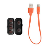 JBL Tune Flex Ghost, Auriculares In-Ear inalámbricos con cancelación de ruido adaptativa, Bluetooth, resistente al agua y al sudor IPX4, aplicación JBL Headphones y 32 horas de batería, Black Ghost