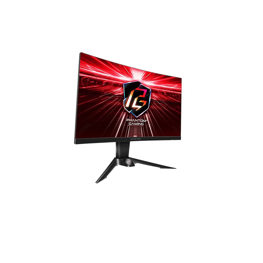ASRock PG27Q15R2A - Monitor Curvado para Juegos de 68.6 cm PG27F15RS1A, QHD, 165HZ, 1 MS, Antena WiFi