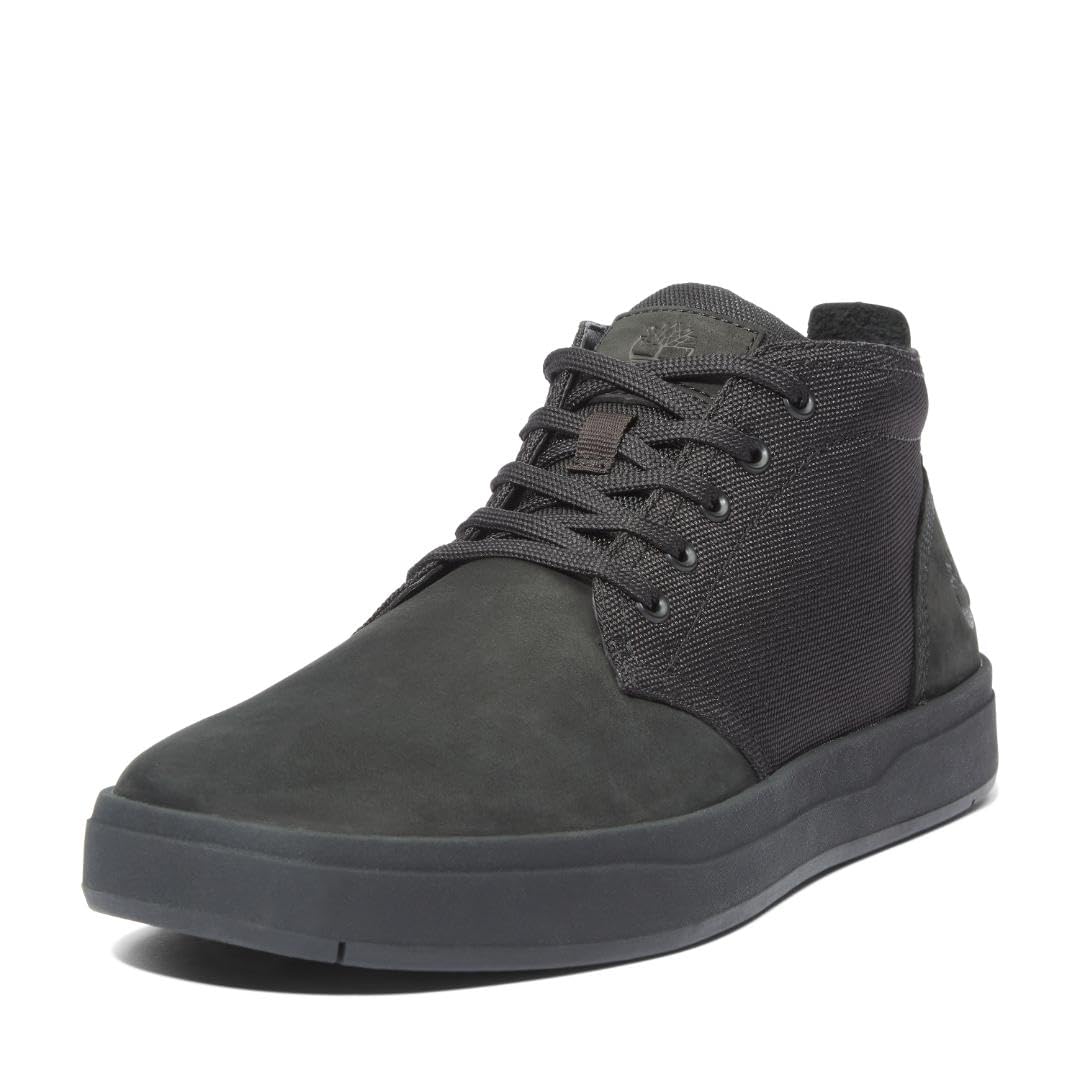Timberland Mid Lace UP Sneaker, Zapatillas Hombre, Negro, 49 EU