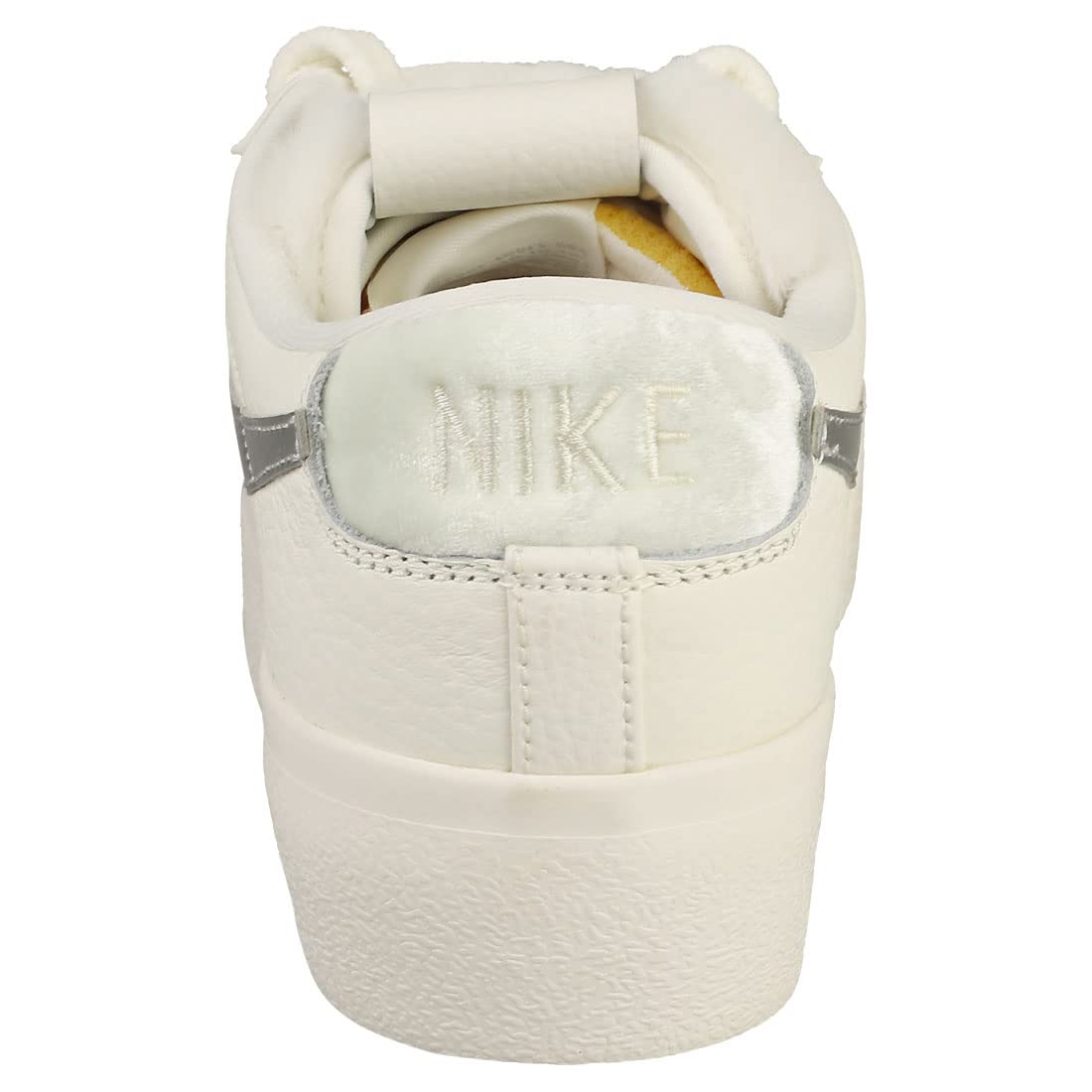 NIKE Blazer Low Fur, Zapatillas Mujer, Sail Metalic Silver, 41 EU