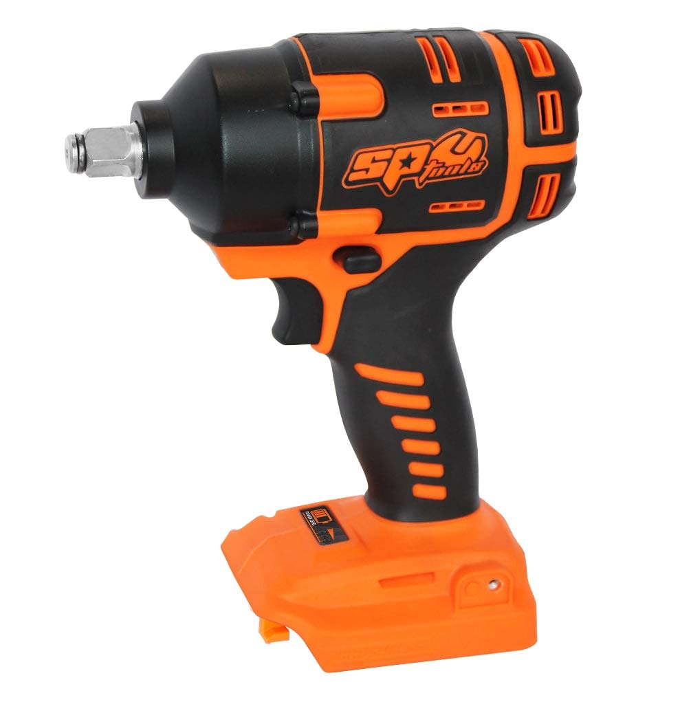 SP TOOLS, Llave de impacto compacta de 1/2 pulgadas, 18 V, 970 Nm, cuerpo solamente, SP81133BU