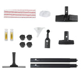 Polti Vaporetto Classic 65, Limpiador a Vapor con Caldera de Alta Presión hasta 4 bar, Potencia 1500 W, Tapón de Seguridad, Capacidad 1,3 L, Made in Italy, 7 Accesorios Incluidos, Gris y Verde