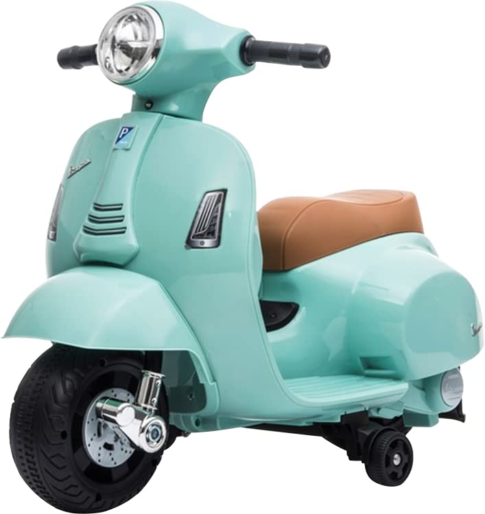 TURBO CHALLENGE Baby Driver Vespa GTS, Color Verde Aguamarina, Large (MGM 119151)