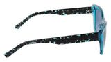 DKNY Dk554s Gafas de Sol, Crystal Turquoise, 54-140-17 Unisex Adulto