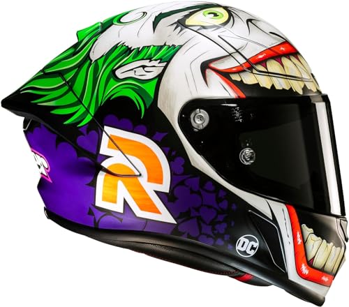 HJC, Casco Moto Integral RPHA1 Joker DC Comics MC48SF, M