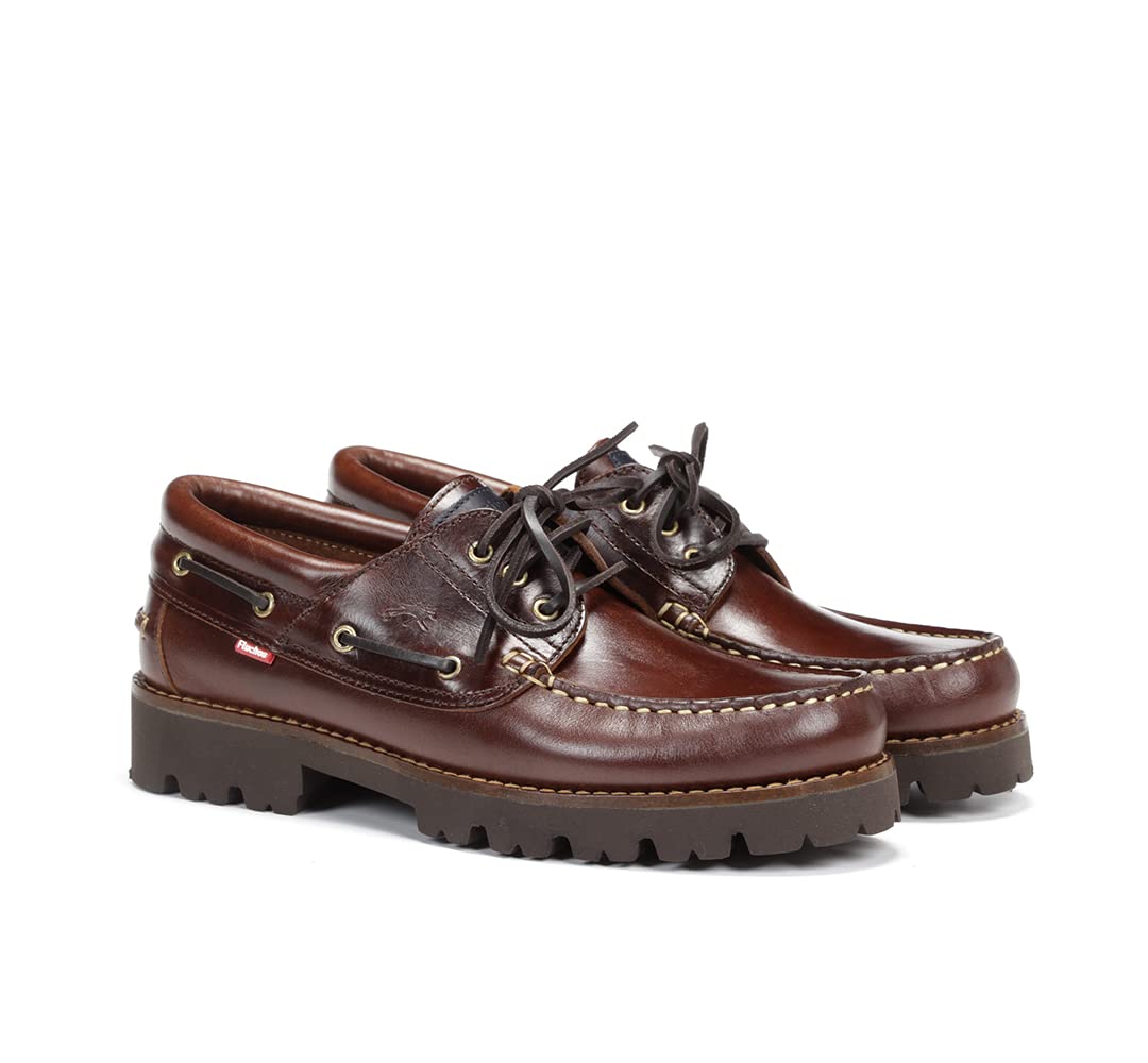 Fluchos Richfield Náuticos, Hombre, Marrón (Castaño 000), 43 EU (9 UK)