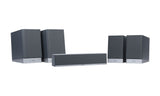Jamo S7-17HCS Home Cinema System (S17B x2 + S15B x2 + S43C x1) BF Sistema de Cine en casa con 2 Altavoces de estantería S7-15B y 2 S7-17B y un Canal Central S43C Azul