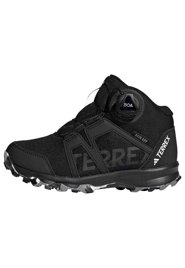 adidas Terrex Boa Mid Rain.RDY Hiking Shoes, Zapatillas, Core Black/Cloud White/Grey Three, 39 1/3 EU