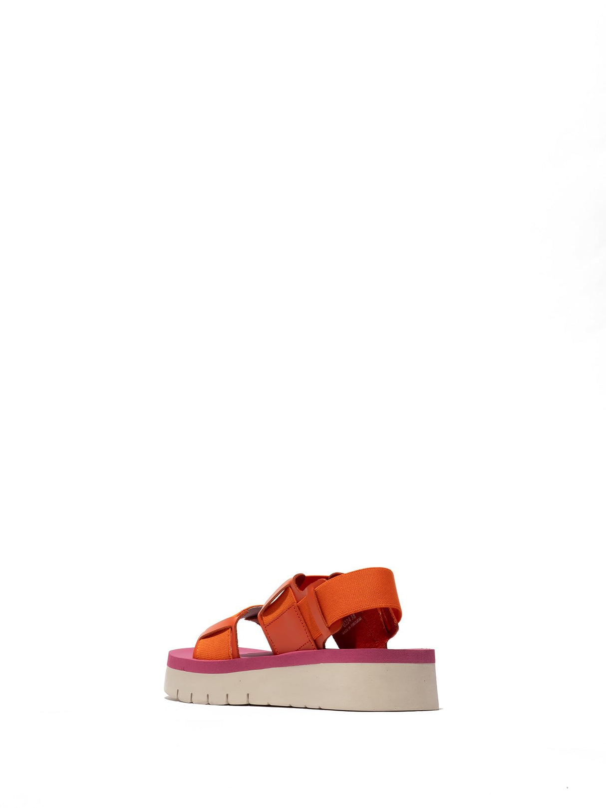 Fly London SORU277FLY, Sandalias Mujer, Scarlet/Orange/Lilac, 40 EU