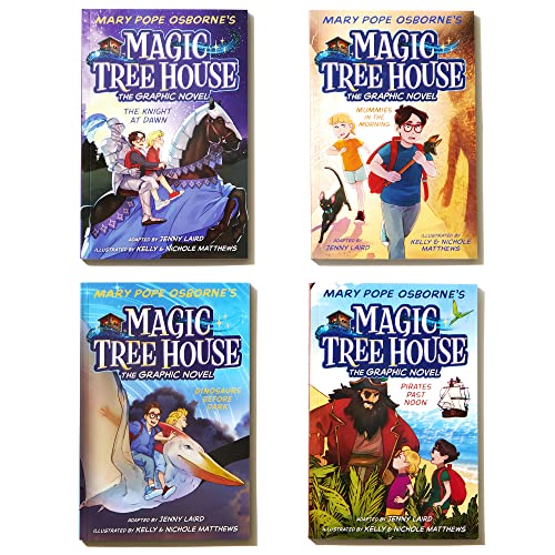 Magic Tree House Graphic Novel Starter Set: (A Graphic Novel Boxed Set) (Magic Tree House (R))
