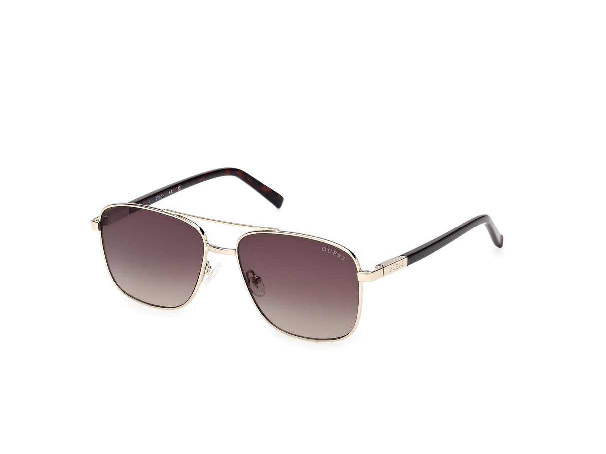 GUESS Gu3040 Gafas, 33f Shiny Pale Gold, 54/15/140 para Hombre