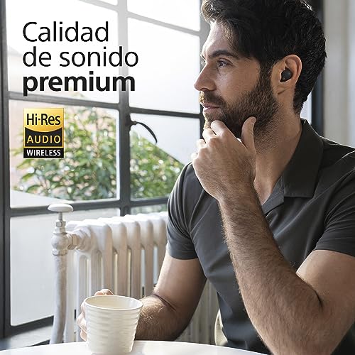 Auriculares inalámbricos con Noise Cancelling SONY WF-1000XM5, bluetooth, auriculares in-ear, micrófono, hasta 24 horas de batería, carga rápida, IPX4, Alexa y Google Assitant, iOS y Android - Negro
