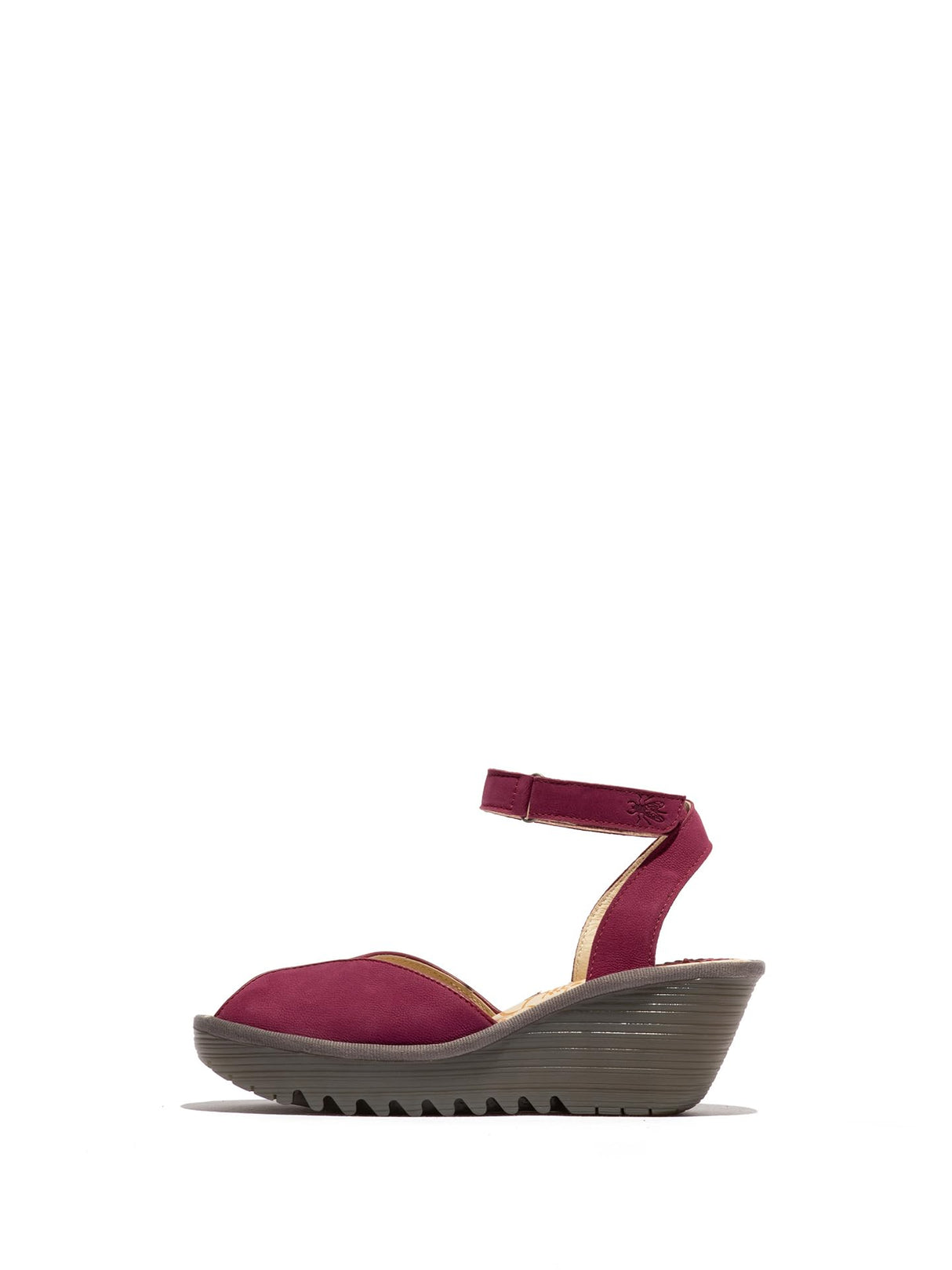 Fly London YAID552FLY, Sandalias Mujer, Berry, 41 EU