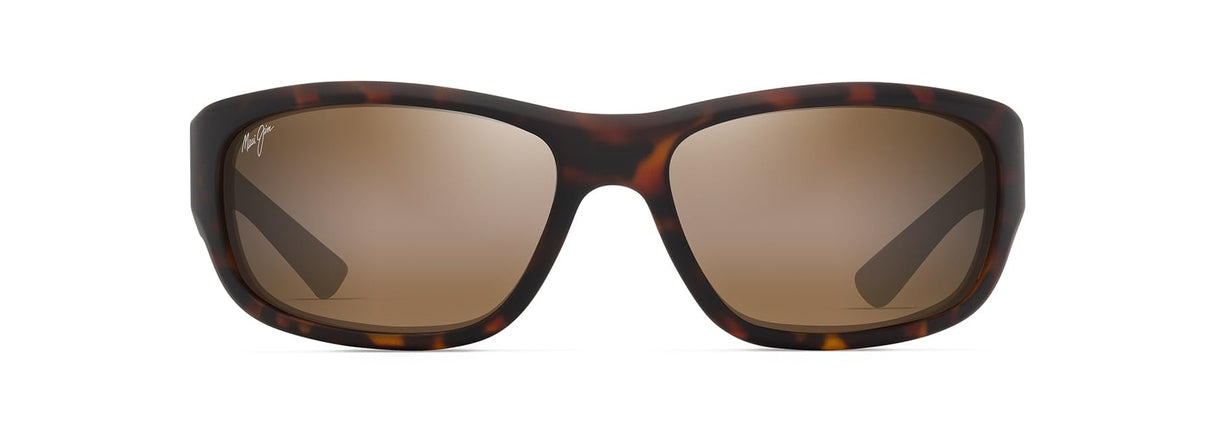 Maui Jim Mauklele Gafas, Matte Dark Havana, 64-17-125 Unisex Adulto