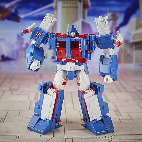Transformers Toys Studio Series Commander Class 86-21 Ultra Magnus to Batalla por Cybertron (24 cm)