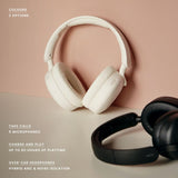 Sudio K2 Black Over-Ear Headphones, Hybrid Active Noise Cancellation, con micrófono Integrado, Carga a través de USB-C, hasta 35 Horas de reproducción, Panel táctil, Sonido de Cristal Premium